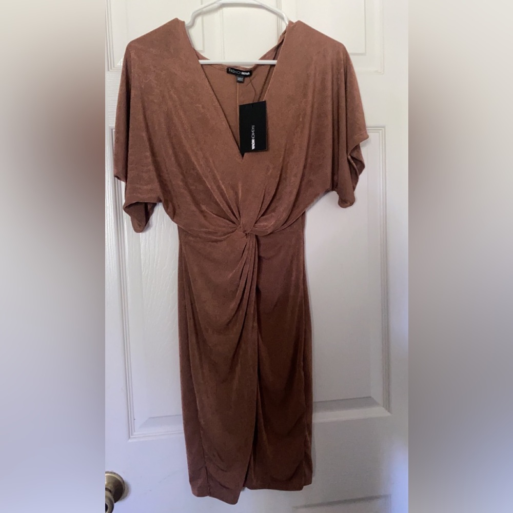 Fashion Nova knot mini dress